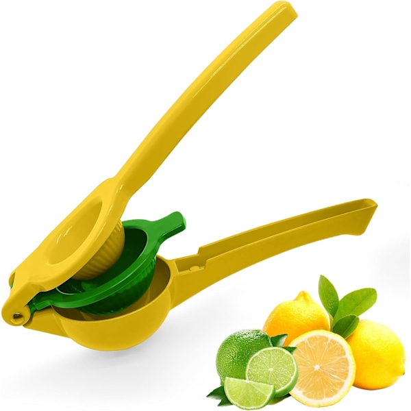 Manuell Citronpress - Citruspress med Antikorrosion och Lämplig Diameter för Citron - Robust Juicepress för Bar, Kök, Restaurang - Idealisk fö