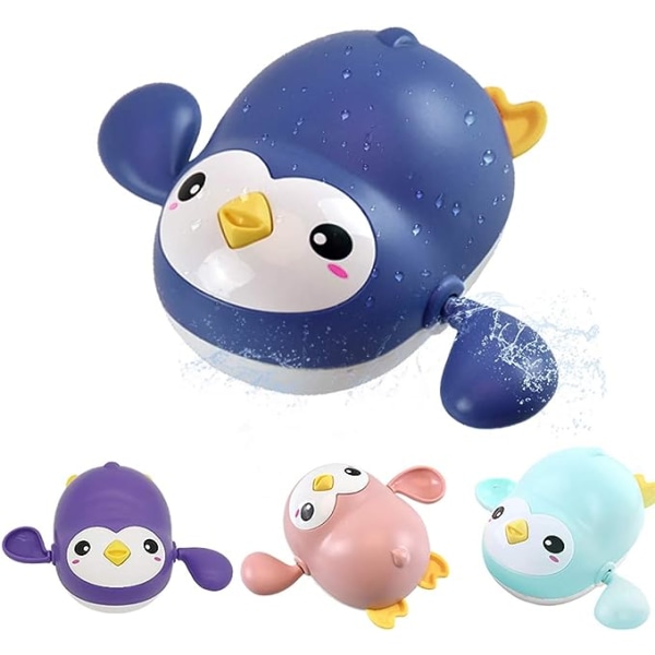 Baby kylpylelut, Wind Up Penguin -kylpylelut, toddler kellukkeet