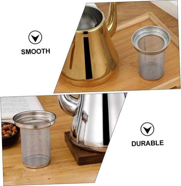 Løs Te Si Te Blad Infuser Tilbehør til Enkelt Kop Genanvendelig