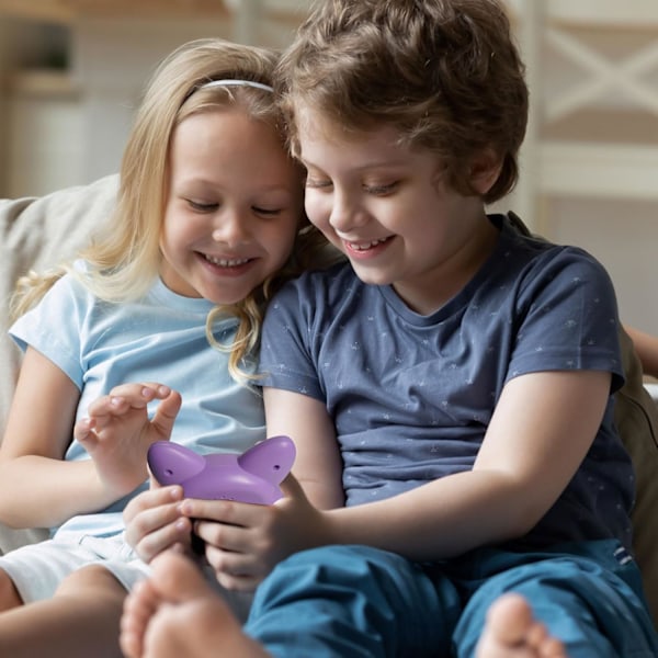 (Corgi Lila) Light Up Pop Fidget Sensoriska Leksaker Handhållen Spel,Pus