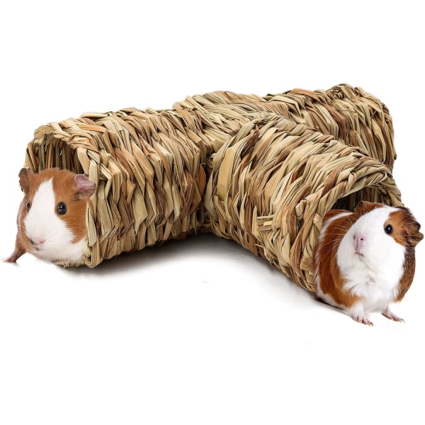 Hamster Grass Tunnel Toy Guinea Pig Tunnel and Tube Toy for