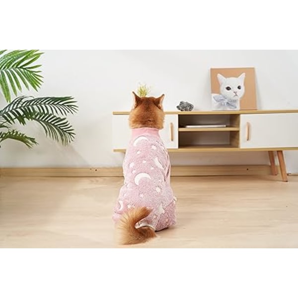 96×66×40cm Mjuk och varm flanellhundströja, stor hundjumpsuit, varma vinterkläder, kläder för kallt väder, husdjurspyjamas, W