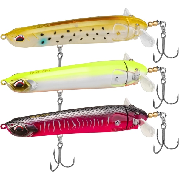 Topwater Floating Lures Topwater Bass Fishing Lure(C), Plopper Ba