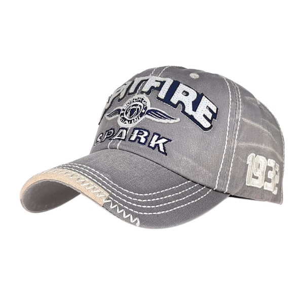 Cap Retro Basebollkeps Unisex Justerbar Metallspänne