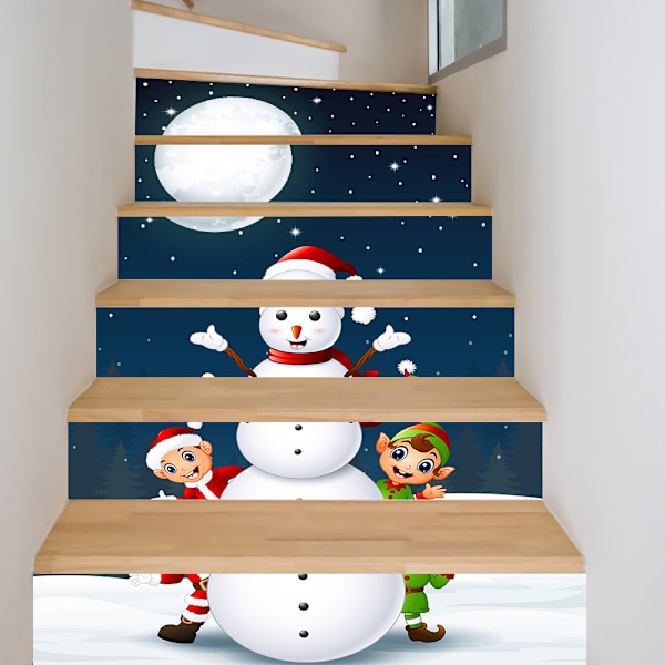 3D Itseliimautuvat Portaiden Nousun Tarrat 39.3\"x