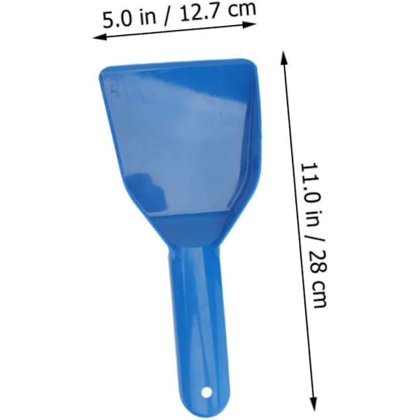 3 stk Avrimingsspade Kjøkkenrengjøringsskrape Kjøleskapsavriming Rengjøringsverktøy Isfjerner Snøspade for Oppkjørsel Multi