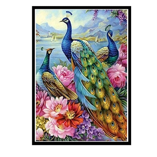 30 x 40 cm, Chihuahua Timanttimaalaus Broderie Diamant Peintur