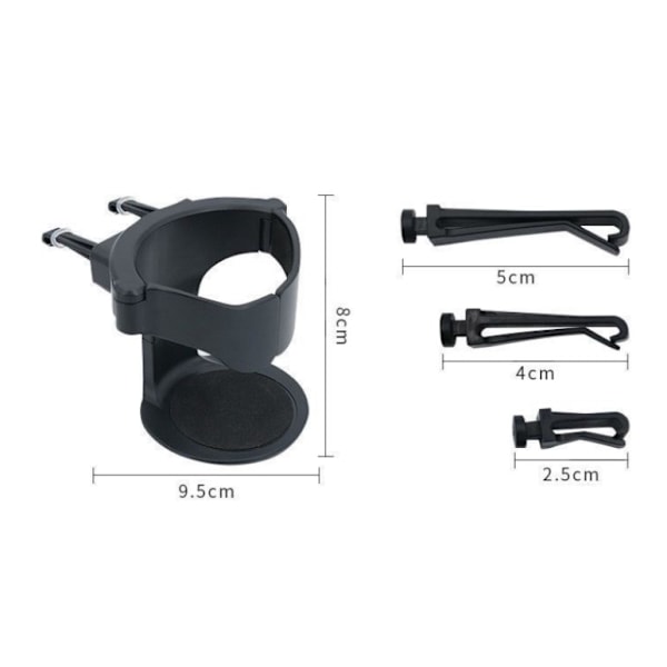2PCS Bilkopphållare, Universal Bil Dryckeshållare, Justerbar C
