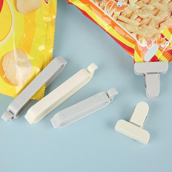 Matpakkeklips, poseklips for matoppbevaring | Matklips forseglingsklips | 8X sett med matposeklips, poseklips oppbevaringsklips