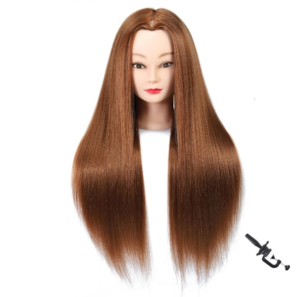 65cm Mannequin Head Hairdressing Training Head Cosmetology Mann