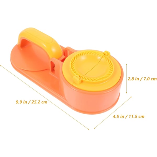 1 Set Bun Maker Dumpling Pressform 2 i 1 Dumpling Maker Manuell Deg Pressare Dumpling Wraps Press med Fylld Bun M