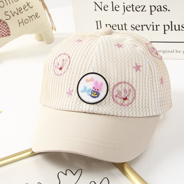 Barnhatt Pojkar Flickor Andningsbar Keps Sommar Solhatt Barn Baseball Solhatt