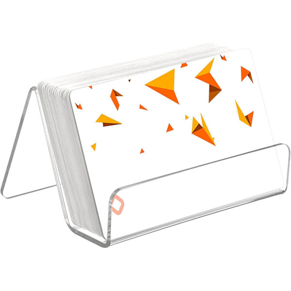 Akryl Visitkort Holder til Skrivebord, Visitkort Holder Display Visitkort Stativ, Klar Visitkort Holder Sta