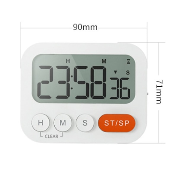 Køkken Timer, Køkken Timer, Digital Stoppur og Nedtællingstimer