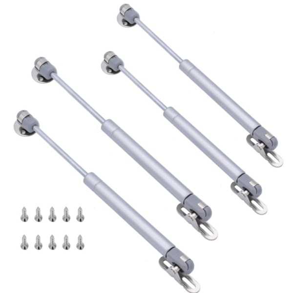 4 Pieces 100N Gas Strut, Elescopic Gas Lift Soft Close Strut Lift