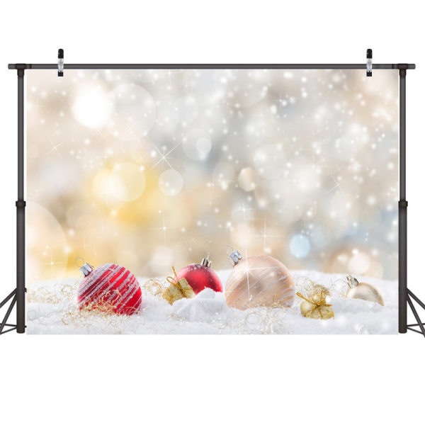 2,1x1,5m Julefotografering Baggrund, Fotostudie Baggrunde, Farverige Lys Gave Jul Tr