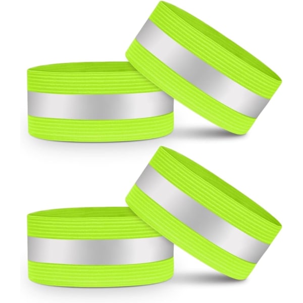 Reflekterande Armband för Löpning Justerbart Reflekterande Band för Löpning Reflekterande Sportarmband Reflekterande Enheter Reflekterande Armband för Löpning