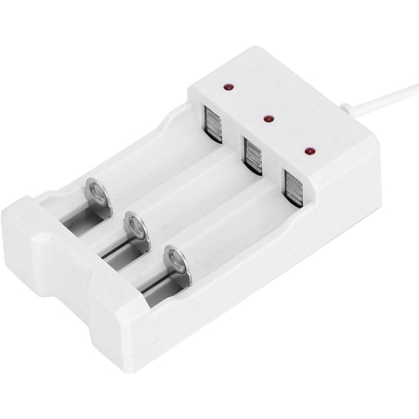 Høy pålitelighet miljøvennlig batterilader USB-lader for AA/AAA modellbatteri