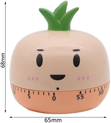 Matlagingsmekanisk timer, tidshukommelse, manuell timer, frukt- og grønnsaksform, ananas