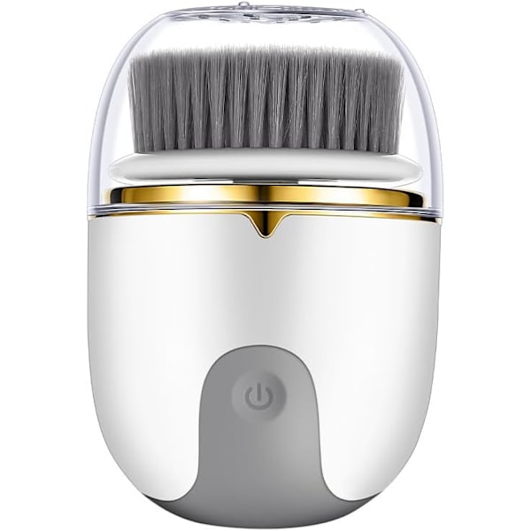 Facial Cleansing Brush, Electric Face Scrubber Rechargeable Exfoliator IPX-7 Waterproof Rotating Cleanser for Exfoliatin