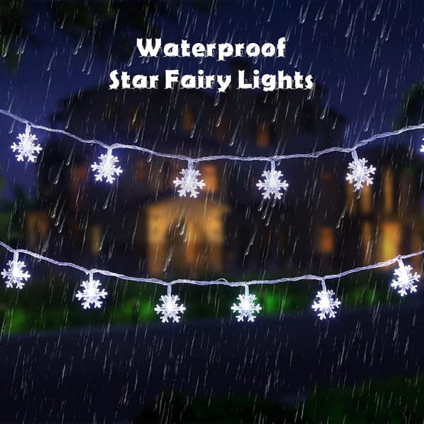 Jouluvalot, Lumilevyvalot 100 LED 33FT Valosarja