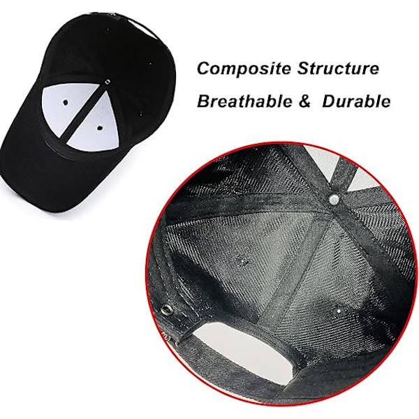 2-pack Basebollkeps Golf Dad Hat för Män och Kvinnor
