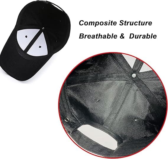 2 Pakk Baseball Caps Golf Dad Hat for Menn og Kvinner