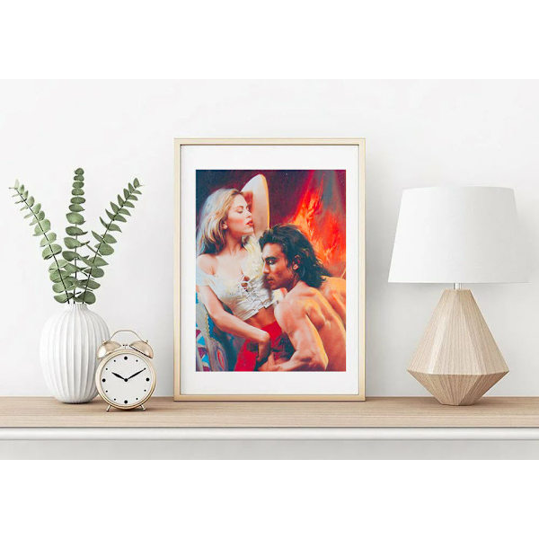 MH-(30x40cm)5D Custom Photo DIY Diamond Painting Portrait Coupl