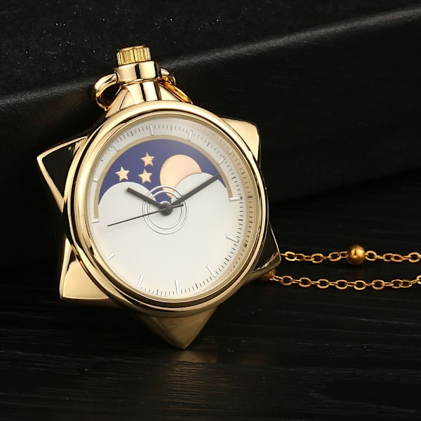 Amerikansk Warrior Lommeur Quartz Lommeur med Kæde, Rom