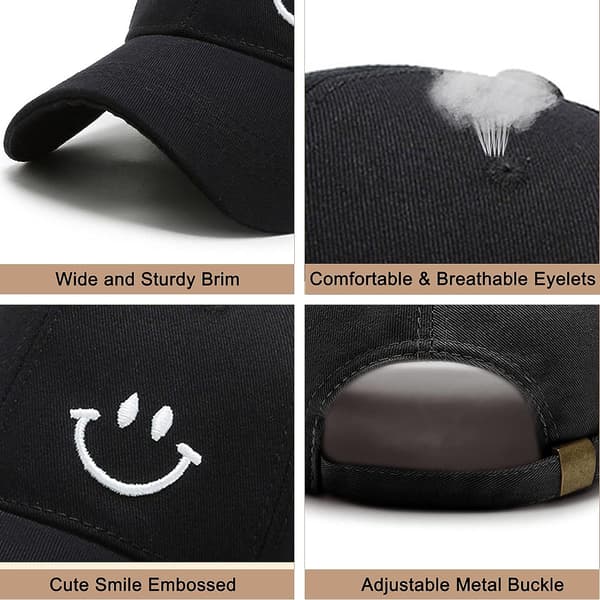 Baseball Cap, Bomull Anti-Sol Baseball Cap, Menn Kvinner Kvinne Summe