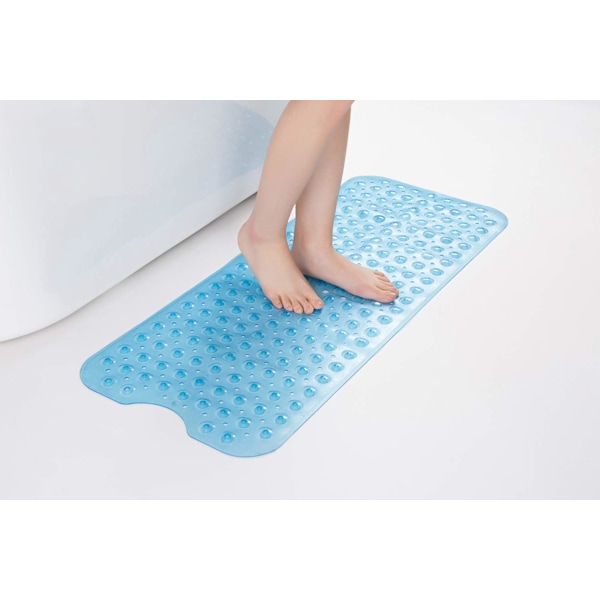 (1 Pakke) Sklisikker Badematte for Badekar, 40 x 16 Tommer, Sklisikker