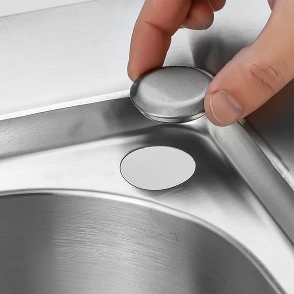 st Rostfritt Stål Kranlock - Dekorativt Diskbänkskranlock