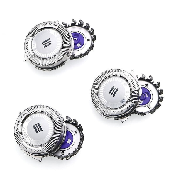 Nye 3 stk. erstatningshode til barberhøvel for Philips Norelco Hq8 Pt8