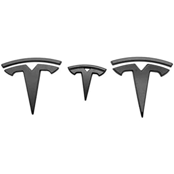 3 Pak Tesla Bil Logo Ratstyre Dekaler til Tesla Mode