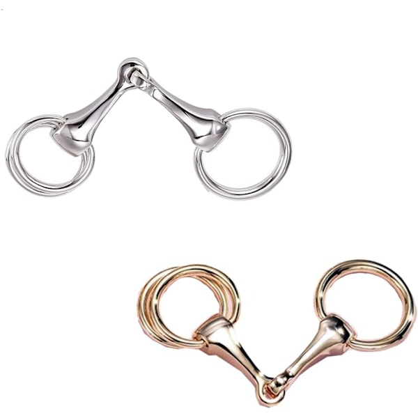2 st Silkesscarfspännen, Litet Fyrkantigt Scarfspänne, Scarfspänne Ring, Dekorationer för Scarfar, Sjalar och Kläder