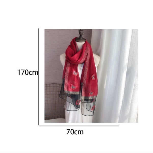 1 stk. Skjerf Wraps Sjal Mykt Skjerf Lett Skjerf