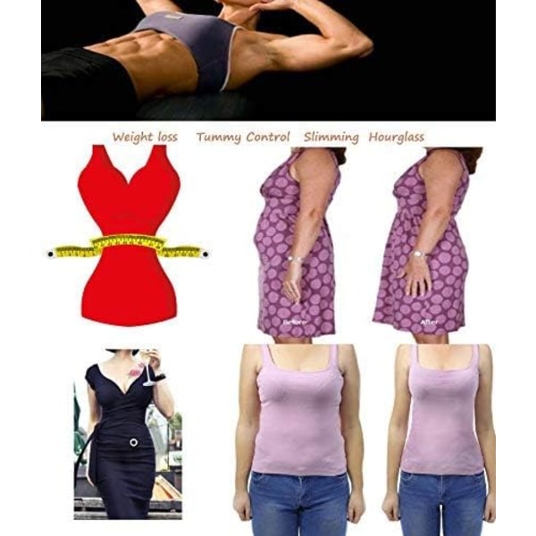 Kvinners midjetrener magekontroll truser Body Shaper High W