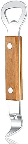 15x4cm 2-pakks Boksåpner og Flaskeåpner, Manuell Rustfritt Stål Boksåpner