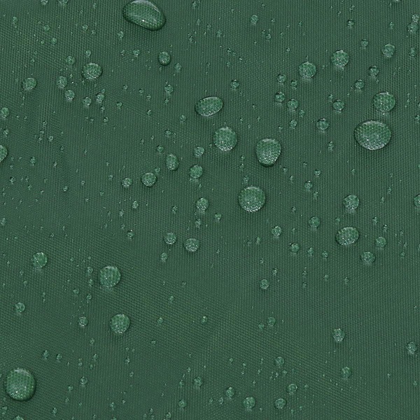 Vihreä kuusikulmainen bunkkeripeite 230x200cm, UV-suojattu pöly/vesi