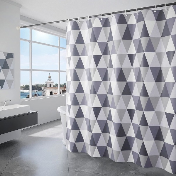 Bruseforhæng Vandtæt Badeforhæng, 80 x 180 cm Vaskbar B