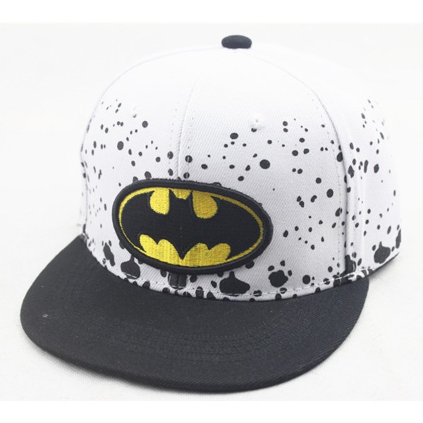 Svart barn Bat Superman broderad baseballkeps Hip Hop Stre