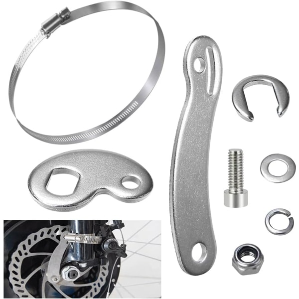 Rostfritt stål Torque Arm Kit Conversion Bike Accessory Long and
