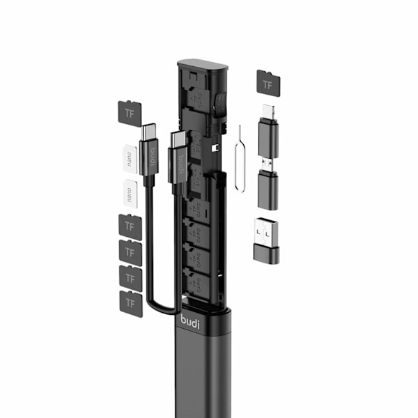 Essential 9-in-1 -datan synkronointi- ja latauskaapeli