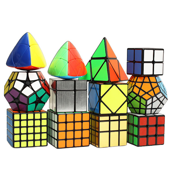 Speed ​​Cube Sæt [12 Pak]