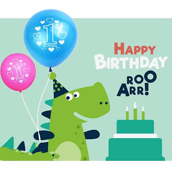 1-års födelsedagsdekoration för pojke, 1:a födelsedagsdekoration,