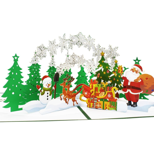 Assorted Christmas Greeting Cards with Envelopes, Greeting Cards