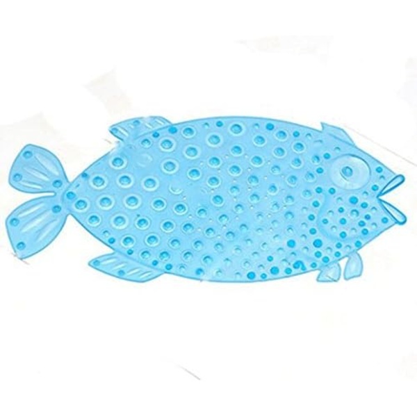 (Blå) Fiskform Sklisikker Bad Dusj Matte