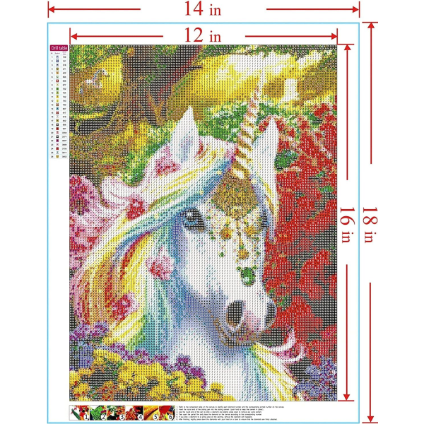 30*40 CM 5D Diamantmaleri Kit til Voksne 12\" x 16\" Crysta