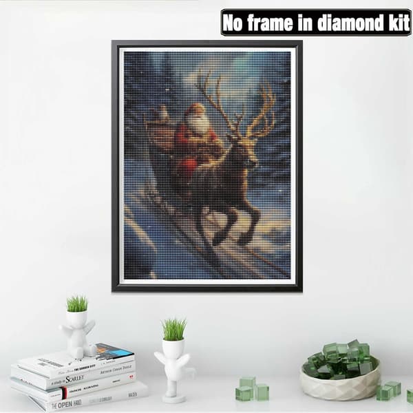 5D diamantmaleri 30x40cm juledekorasjon 50