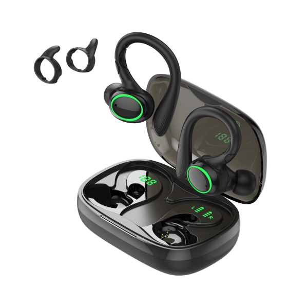 Trådløse Sports Bluetooth høretelefoner, 2023 Bluetooth 5.3 HiFi Ster